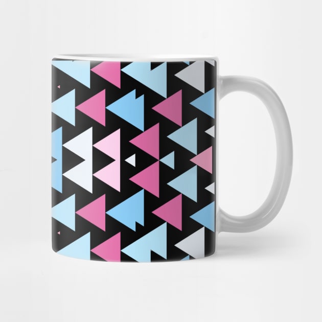 Kaleidoscope Pastel Arrow Pattern by Peaceful Space AS